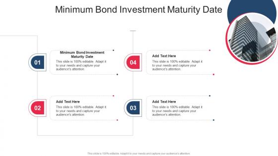 Minimum Bond Investment Maturity Date In Powerpoint And Google Slides Cpb