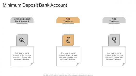 Minimum Deposit Bank Account In Powerpoint And Google Slides Cpb