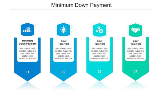 Minimum down payment ppt powerpoint presentation icon rules cpb