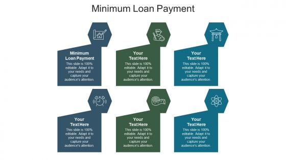 Minimum loan payment ppt powerpoint presentation layouts smartart cpb