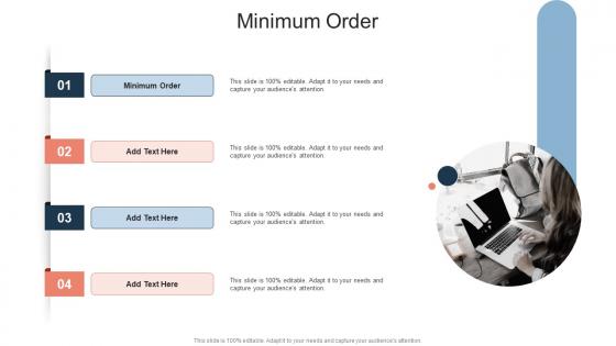 Minimum Order In Powerpoint And Google Slides Cpb