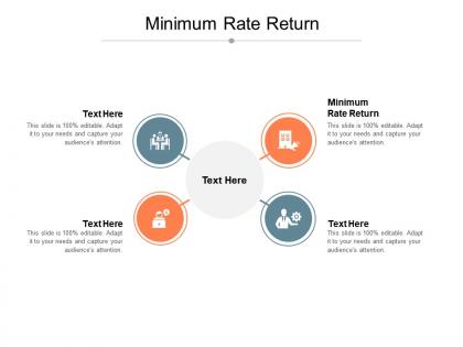 Minimum rate return ppt powerpoint presentation model inspiration cpb