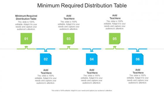 Minimum Required Distribution Table In Powerpoint And Google Slides Cpb