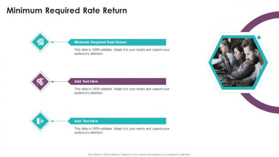 Minimum Required Rate Return In Powerpoint And Google Slides Cpb