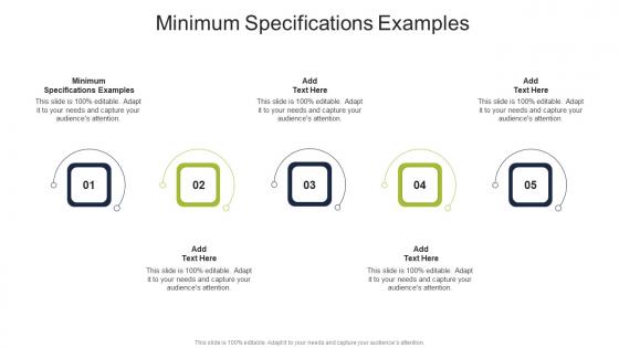 Minimum Specifications Examples In Powerpoint And Google Slides Cpb