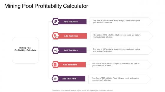 Mining Pool Profitability Calculator In Powerpoint And Google Slides Cpb