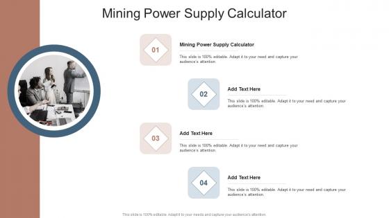 Mining Power Supply Calculator In Powerpoint And Google Slides Cpb