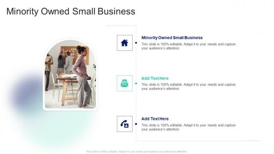 Minority Owned Small Business In Powerpoint And Google Slides Cpb