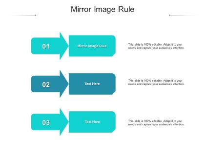 Mirror image rule ppt powerpoint presentation file styles cpb