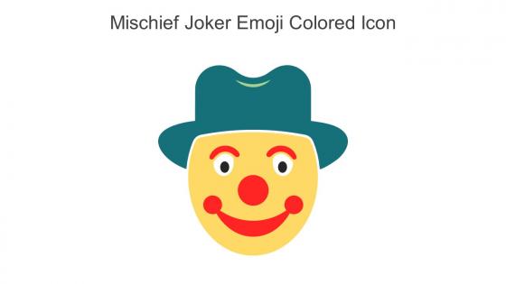 Mischief Joker Emoji Colored Icon In Powerpoint Pptx Png And Editable Eps Format