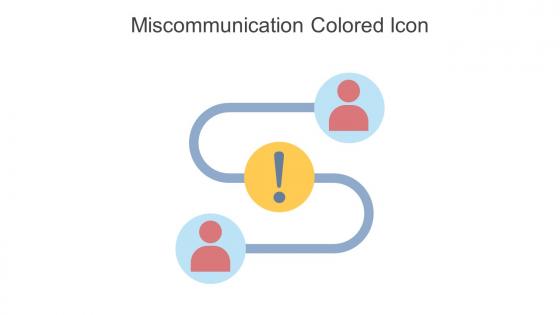 Miscommunication Colored Icon In Powerpoint Pptx Png And Editable Eps Format