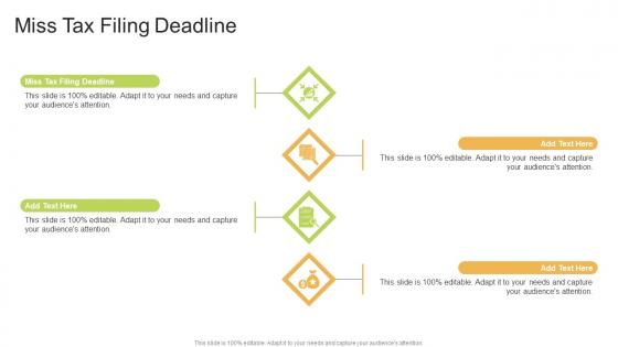 Miss Tax Filing Deadline In Powerpoint And Google Slides Cpb