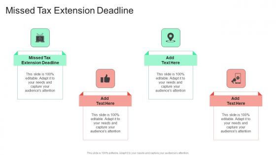Missed Tax Extension Deadline In Powerpoint And Google Slides Cpb