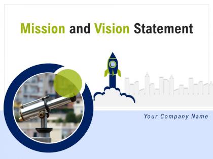 Mission and vision statement powerpoint presentation slides