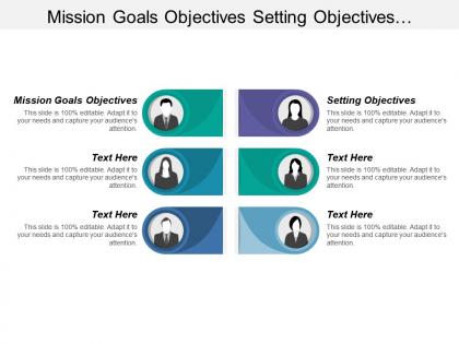 Mission goals objectives setting objectives implementing executing strategy