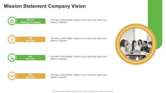 Mission Statement Company Vision In Powerpoint And Google Slides Cpb