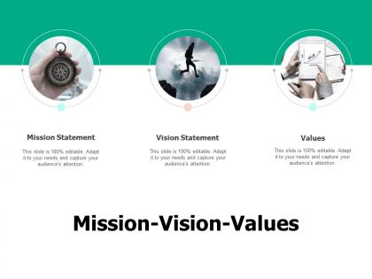 Mission vision values statement i481 ppt powerpoint presentation portfolio templates