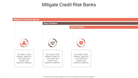 Mitigate Credit Risk Banks In Powerpoint And Google Slides Cpb