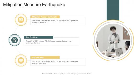 Mitigation Measure Earthquake In Powerpoint And Google Slides Cpb
