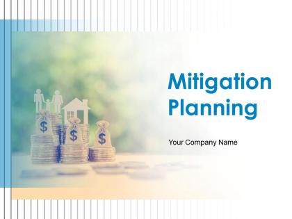 Mitigation planning powerpoint presentation slides