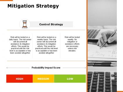 Mitigation strategy control strategy ppt powerpoint presentation professional gridlines