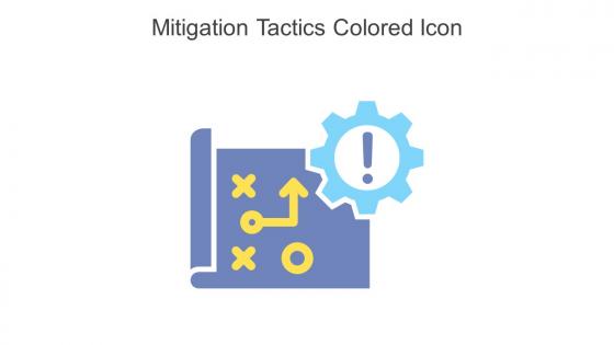 Mitigation Tactics Colored Icon In Powerpoint Pptx Png And Editable Eps Format