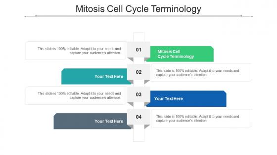 Mitosis Cell Cycle Terminology Ppt Powerpoint Presentation Professional Visuals Cpb