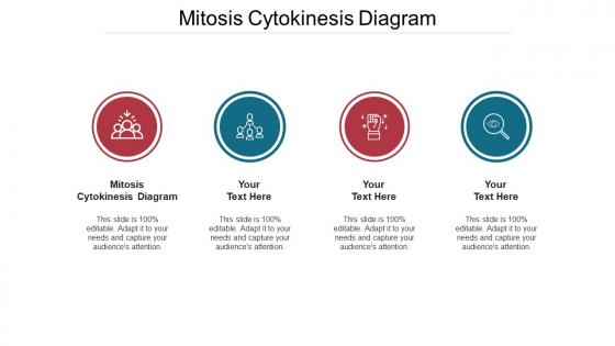 Mitosis cytokinesis diagram ppt powerpoint presentation portfolio good cpb