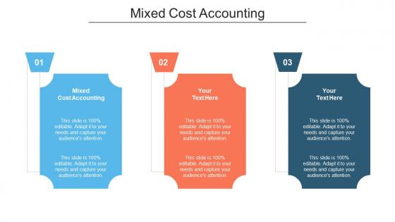Mixed Cost Accounting Ppt Powerpoint Presentation Inspiration Summary Cpb