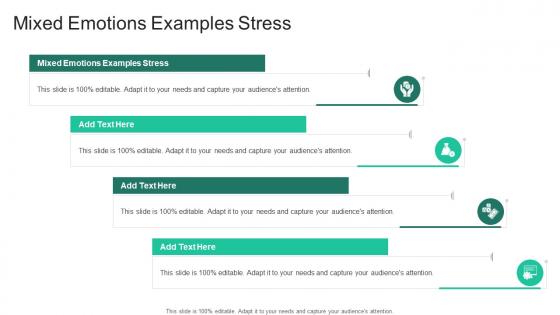 Mixed Emotions Examples Stress In Powerpoint And Google Slides Cpb