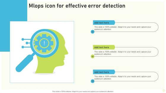 Mlops Icon For Effective Error Detection