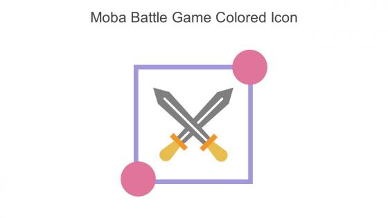 Moba Battle Game Colored Icon In Powerpoint Pptx Png And Editable Eps Format