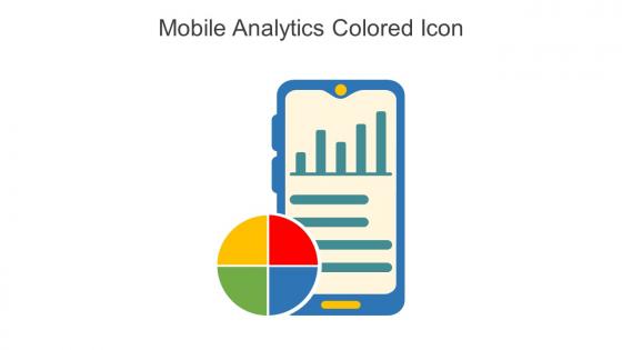 Mobile Analytics Colored Icon In Powerpoint Pptx Png And Editable Eps Format