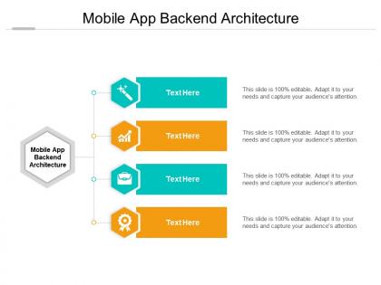 Mobile app backend architecture ppt powerpoint presentation professional show cpb