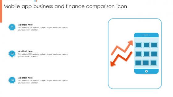 Mobile App Business And Finance Comparison Icon