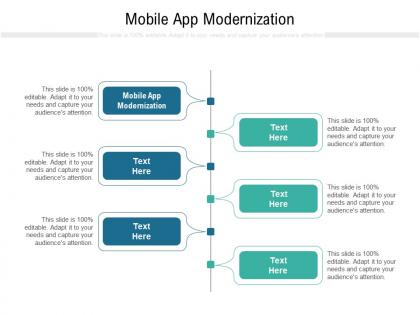 Mobile app modernization ppt powerpoint presentation styles designs cpb