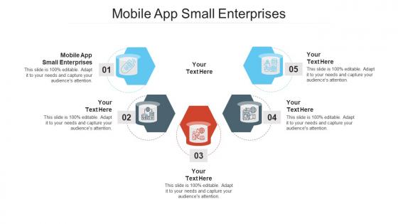 Mobile app small enterprises ppt powerpoint presentation ideas icon cpb
