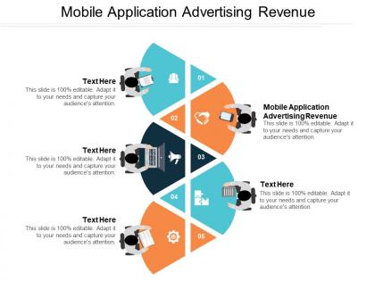 Mobile application advertising revenue ppt powerpoint presentation file sample cpb