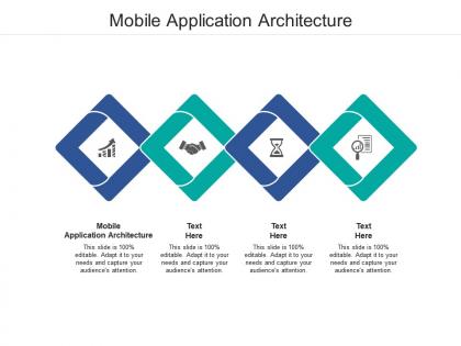 Mobile application architecture ppt powerpoint presentation infographic template professional cpb