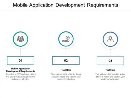 Mobile application development requirements ppt powerpoint presentation background designs cpb