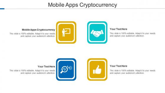 Mobile Apps Cryptocurrency Ppt Powerpoint Presentation Gallery Shapes Cpb