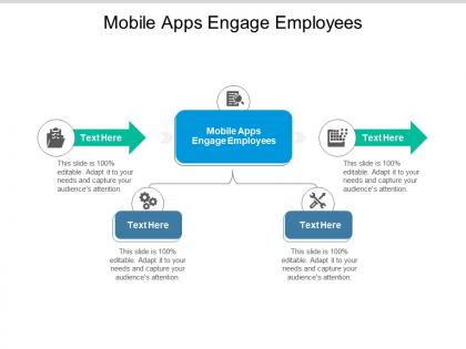 Mobile apps engage employees ppt powerpoint presentation infographics cpb