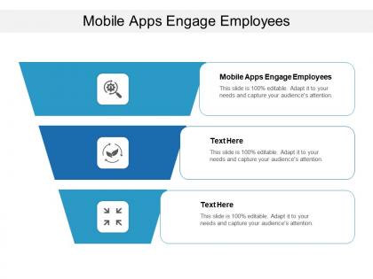 Mobile apps engage employees ppt powerpoint presentation model example cpb