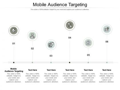 Mobile audience targeting ppt powerpoint presentation pictures brochure cpb
