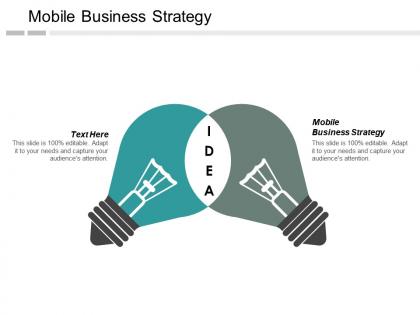 Mobile business strategy ppt powerpoint presentation inspiration file formats cpb