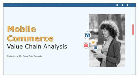 Mobile Commerce Value Chain Analysis Powerpoint Ppt Template Bundles