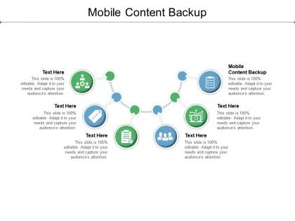 Mobile content backup ppt powerpoint presentation icon graphics example cpb