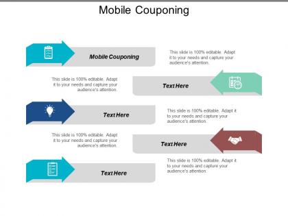 Mobile couponing ppt powerpoint presentation file layout ideas cpb