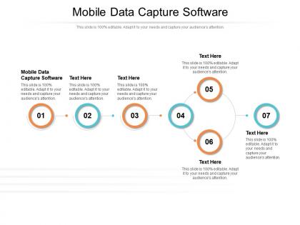 Mobile data capture software ppt powerpoint presentation inspiration maker cpb