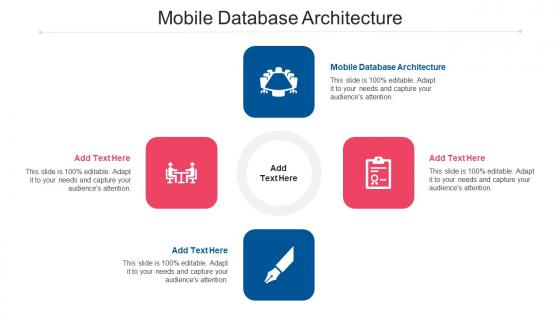 Mobile Database Architecture Ppt Powerpoint Presentation Inspiration Influencers Cpb